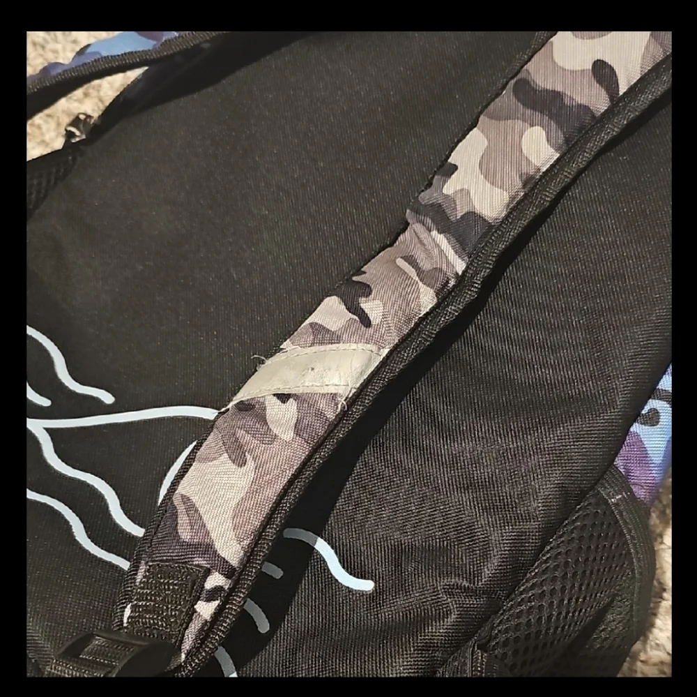 Camo Print Boys Backpack